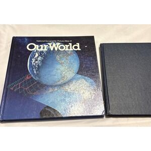World Atlas Lot National Geographic Our World 1990 Hammond Atlas Lot